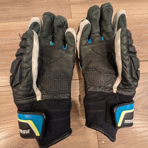 Leki World Cup Ti Speed System Gloves size  8.5 - Picture 7 of 9